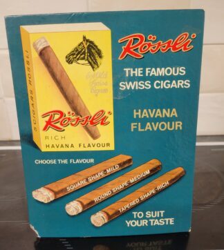 Rossli Cigars Showcard (GH)