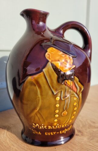 Royal Doulton Dewars Whisky Jug Mr Micawber (RK)