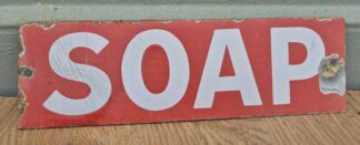 Soap Enamel Sign (GF)