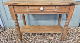Antique Pine Side Table (29)